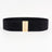 Alloy Buckle Elastic Belt - Kings Crown Jewel Boutique