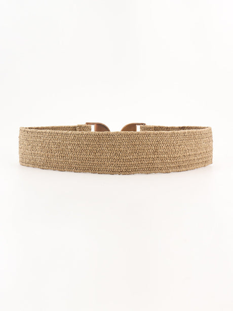 Alloy Buckle Elastic Belt - Kings Crown Jewel Boutique