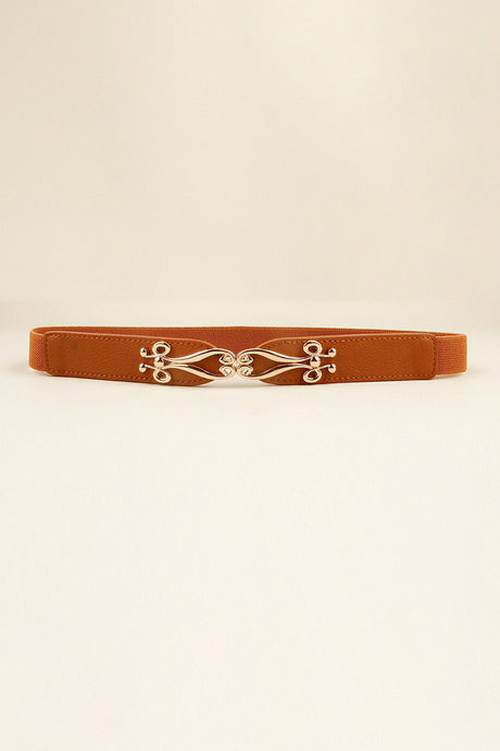 Alloy Buckle Elastic Belt - Kings Crown Jewel Boutique