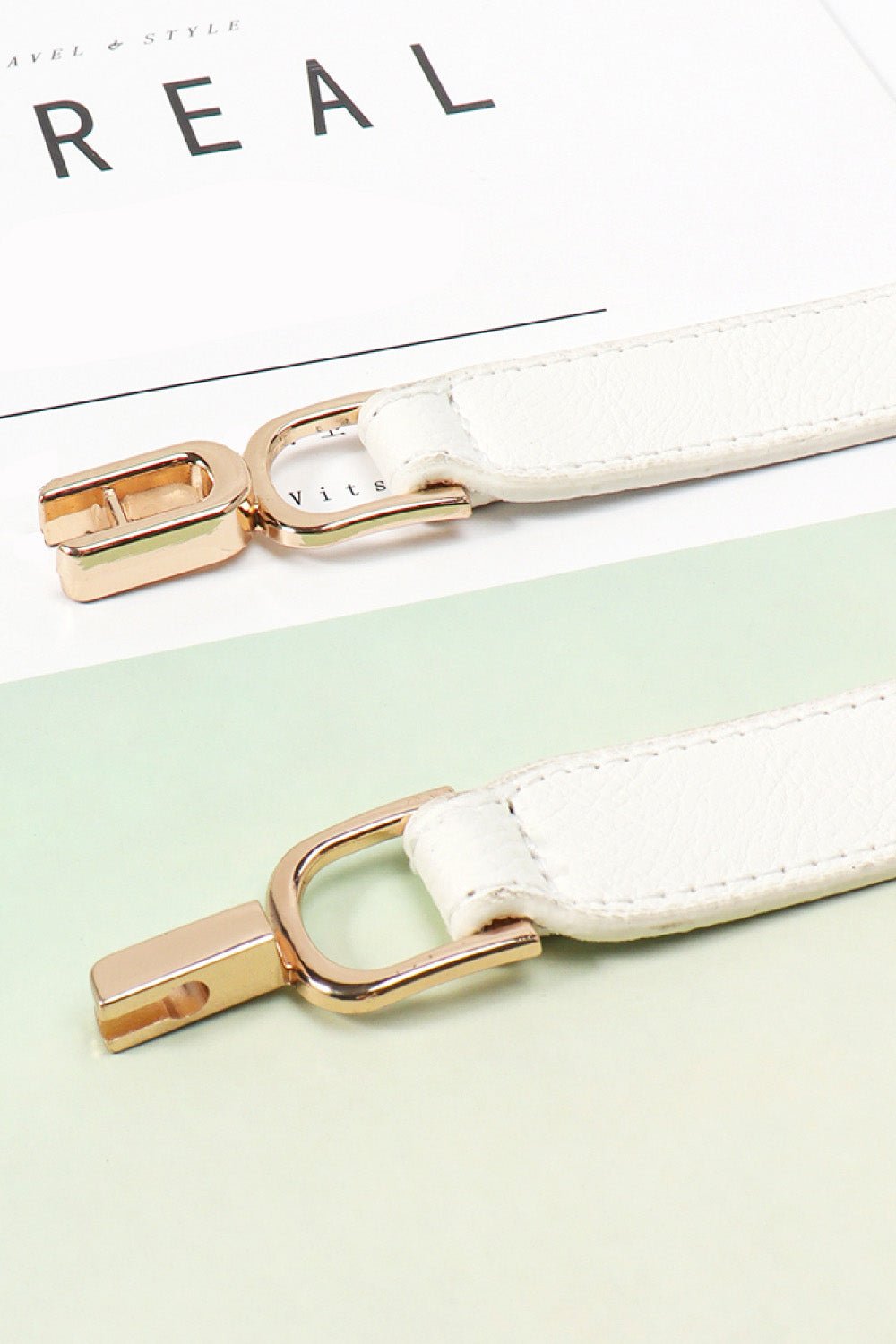 Alloy Buckle Elastic Belt - Kings Crown Jewel Boutique