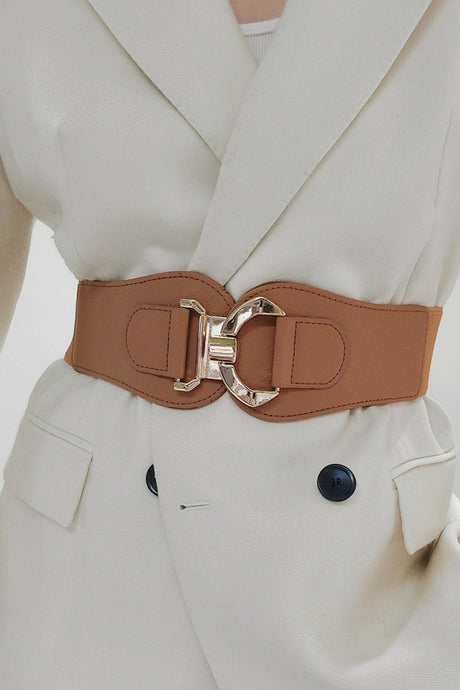 Alloy Buckle Elastic Belt - Kings Crown Jewel Boutique