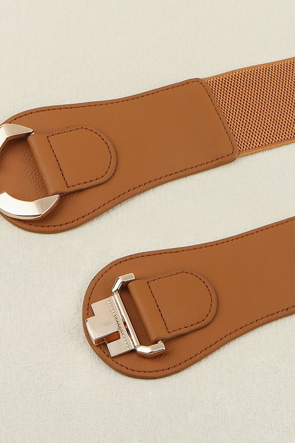 Alloy Buckle Elastic Belt - Kings Crown Jewel Boutique