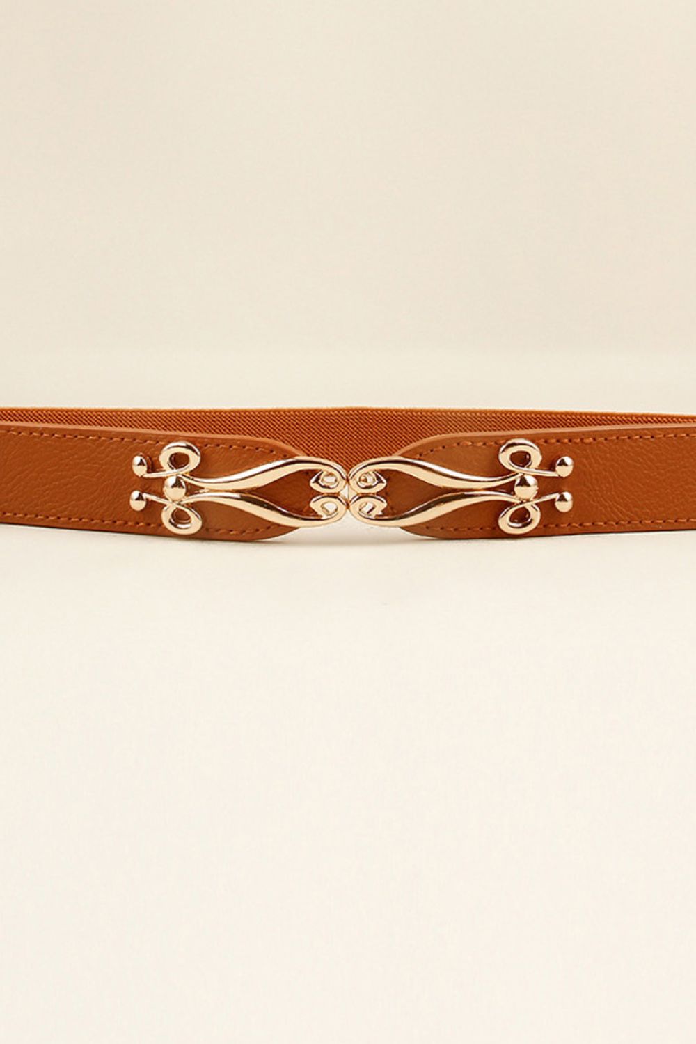 Alloy Buckle Elastic Belt - Kings Crown Jewel Boutique