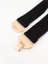 Alloy Buckle Elastic Belt - Kings Crown Jewel Boutique