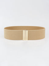 Alloy Buckle Elastic Belt - Kings Crown Jewel Boutique