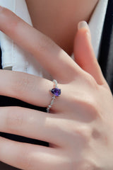 Amethyst 925 Sterling Silver Ring - Kings Crown Jewel Boutique