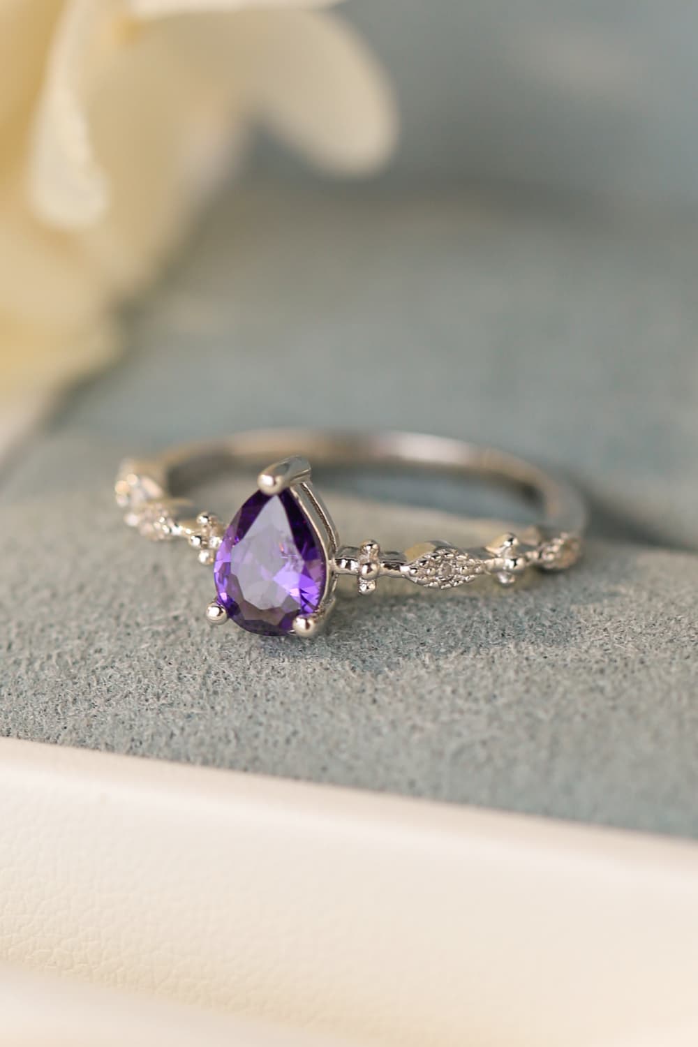 Amethyst 925 Sterling Silver Ring - Kings Crown Jewel Boutique