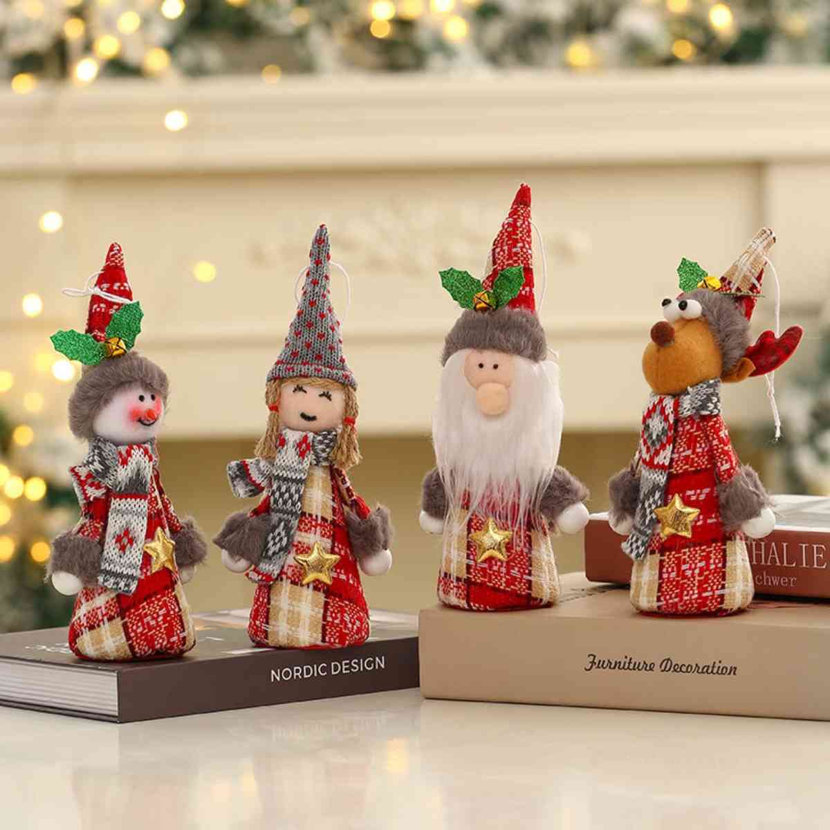 Assorted 2-Piece Christmas Gnome Hanging Widgets - Kings Crown Jewel Boutique