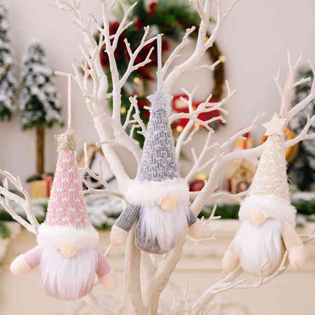 Assorted 2-Piece Faceless Gnome Hanging Widgets - Kings Crown Jewel Boutique