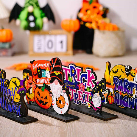 Assorted 2-Piece Halloween Element Ornaments - Kings Crown Jewel Boutique