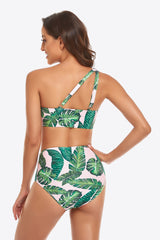 Ruffled One-Shoulder Buckled Bikini Set king-general-store-5710.myshopify.com