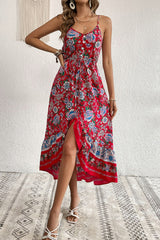 Bohemian Decorative Button Spaghetti Strap Dress king-general-store-5710.myshopify.com