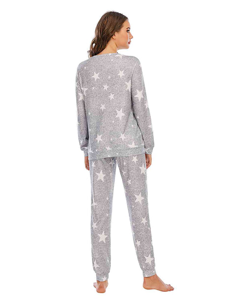 Star Top and Pants Lounge Set king-general-store-5710.myshopify.com