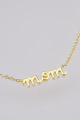 MOM 925 Sterling Silver Necklace king-general-store-5710.myshopify.com