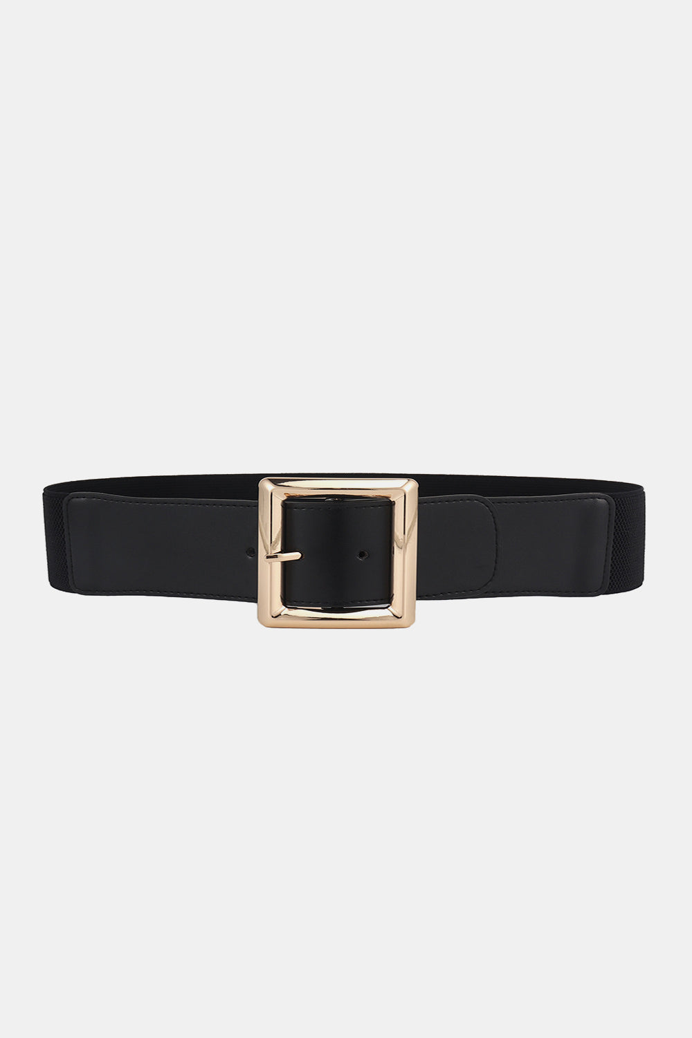 Rectangle Buckle Elastic Wide Belt king-general-store-5710.myshopify.com