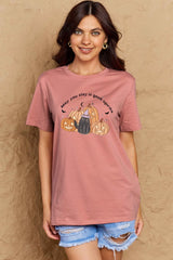 Simply Love Full Size MAY YOU STAY IN GOOD SPIRITS Graphic Cotton T-Shirt king-general-store-5710.myshopify.com