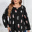 Plus Size Printed Round Neck Long Sleeve Cutout Blouse king-general-store-5710.myshopify.com