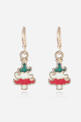 Christmas Theme Alloy Earrings king-general-store-5710.myshopify.com