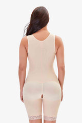 Full Size Lace Trim Shapewear with Zipper king-general-store-5710.myshopify.com