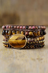 Natural Stone Layered Bracelet king-general-store-5710.myshopify.com