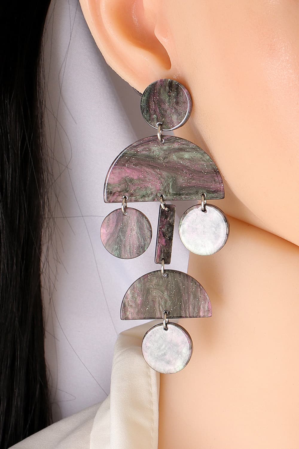 Geometrical Shape Acrylic Dangle Earrings king-general-store-5710.myshopify.com