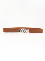 Zinc Alloy Buckle Elastic PU Belt king-general-store-5710.myshopify.com