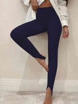 Ribbed Mid Waist Leggings king-general-store-5710.myshopify.com