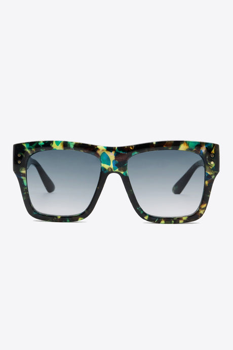 UV400 Patterned Polycarbonate Square Sunglasses king-general-store-5710.myshopify.com