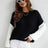 Two-Tone Rib-Knit Dropped Shoulder Sweater king-general-store-5710.myshopify.com