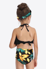 Printed Layered Halter Neck Two-Piece Swim Set king-general-store-5710.myshopify.com