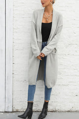 Open Front Pocketed Cardigan king-general-store-5710.myshopify.com