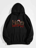 MERRY CHRISTMAS Graphic Drawstring Hoodie king-general-store-5710.myshopify.com