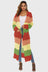 Color Block Long Sleeve Pocketed Cardigan king-general-store-5710.myshopify.com