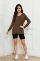 Basic Bae Full Size V-Neck Long Sleeve Top king-general-store-5710.myshopify.com