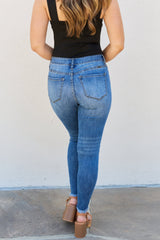 Kancan Lindsay Full Size Raw Hem High Rise Skinny Jeans king-general-store-5710.myshopify.com