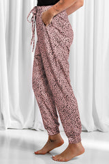 Full Size Leopard Drawstring Pocketed Pants king-general-store-5710.myshopify.com