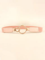 Double Ring Buckle Elastic PU Belt king-general-store-5710.myshopify.com