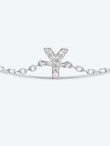 V To Z Zircon 925 Sterling Silver Bracelet king-general-store-5710.myshopify.com