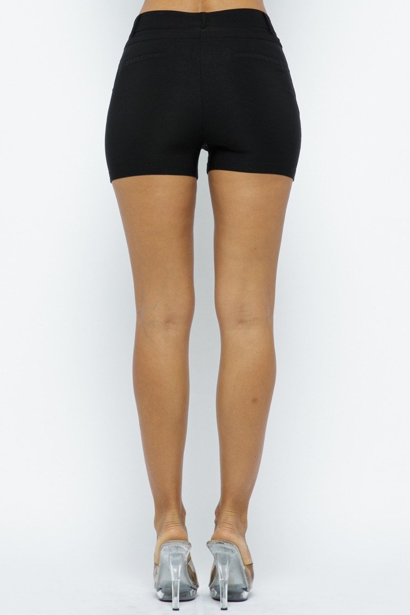 Basic Shorts in Black - Kings Crown Jewel Boutique
