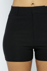 Basic Shorts in Black - Kings Crown Jewel Boutique