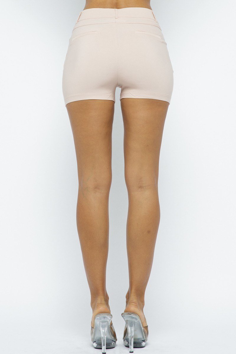 Basic Shorts in Blush - Kings Crown Jewel Boutique