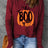 Pumpkin Graphic Thumbhole Sleeve T-Shirt king-general-store-5710.myshopify.com