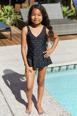 Marina West Swim Clear Waters Swim Dress in Black/White Dot king-general-store-5710.myshopify.com