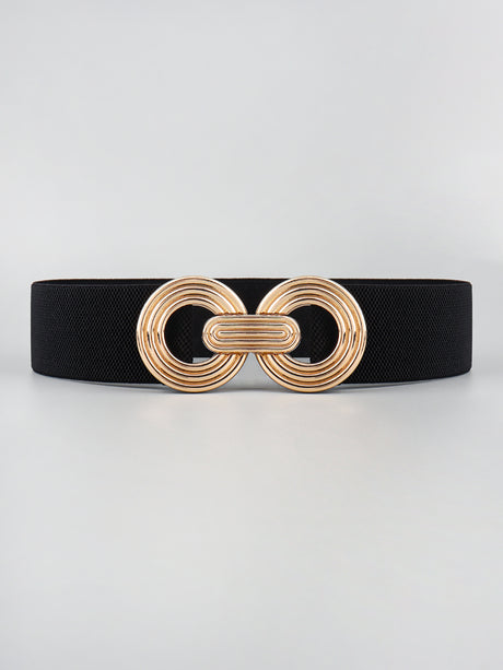 Geometric Buckle Elastic Wide Belt king-general-store-5710.myshopify.com