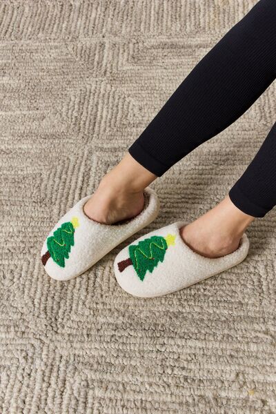 Melody Christmas Tree Cozy Slippers king-general-store-5710.myshopify.com