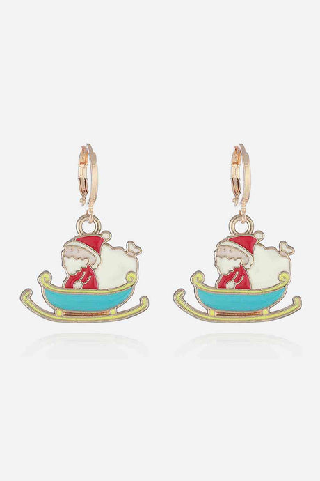 Christmas Theme Alloy Earrings king-general-store-5710.myshopify.com