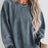 Round Neck Dropped Shoulder Sweatshirt king-general-store-5710.myshopify.com