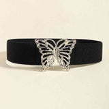 Butterfly Alloy Buckle Elastic Belt king-general-store-5710.myshopify.com