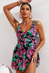 Full Size Twist Front Sleeveless Swim Dress king-general-store-5710.myshopify.com