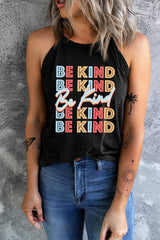 BE KIND Graphic Tank Top - Kings Crown Jewel Boutique
